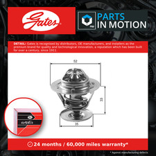 Coolant Thermostat fits FORD