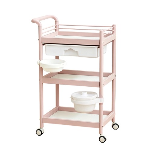 Tier rolling cart with basin - 3-tier,