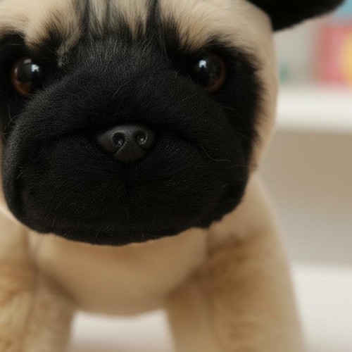Realistic dog stuffed animal - dog,