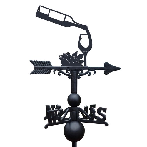 Black cast iron - black, wine