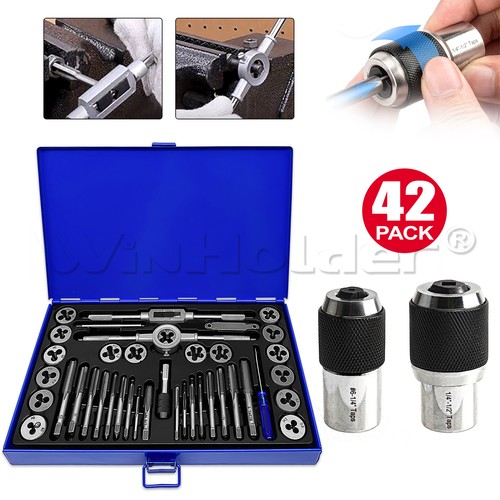 40pc tap and die set - set, metric