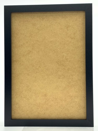 Thin black photo frames - black,