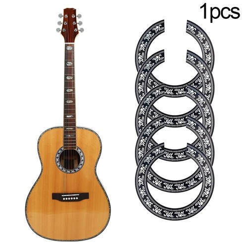 Guitar sound hole decal self - sound,