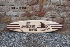 Surfboard wooden 100cm - wooden,