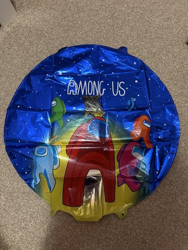 Among round foil - among, us