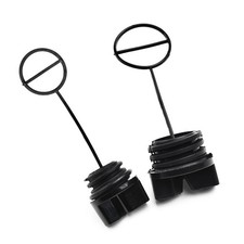 2 Pcs Fuel Oil Lids Tank Cover