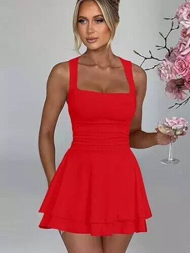 Sexy ladies sleeveless party - sexy,