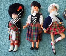 VINTAGE 3 X SCOTTISH COSTUME