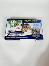 JML Flippity Fish - Interactive Cat Toy Fun & Play Flips Flops & Wiggles