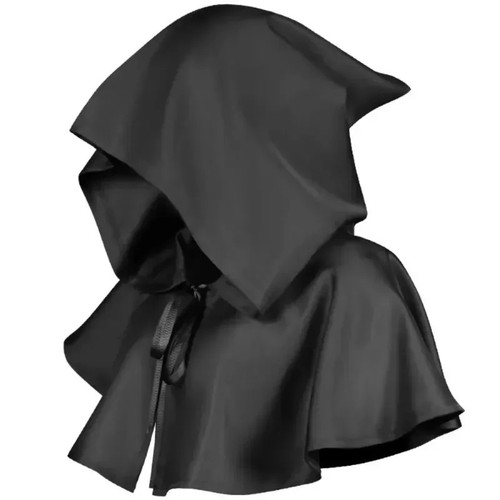 Black hang man hood grim - black,