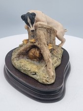 Border Fine Arts figurine Terrier no. 054 of Jack Russell Watching Rabbit