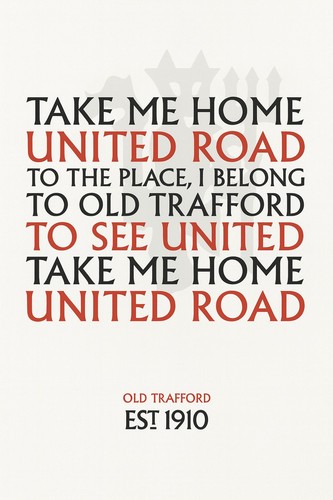 Manchester united poster - poster, take