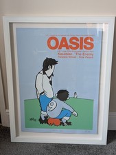 Oasis Heaton Park 2009 Pete McKee Ten Now And Then Limited Edition Print (5/10)