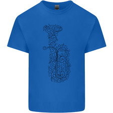 A Tuba Musical Instruments Brass Band Mens Light Cotton T-Shirt