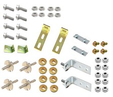Roof Side tub Bracket Studs and Fixing bolt kit for Land Rover Defender 90 110