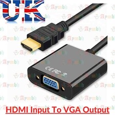 HDMI Male INPUT to VGA Female