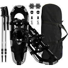 21"/25"/30" Aluminum Snow Shoes 4-in-1 Lightweight Terrain Snowshoes w/Carry Bag
