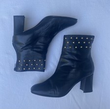 VINTAGE Women’s S•T•E•F•A•N•I• Ankle Boots Size 7 M w/ ZIPPER on Back **CLASSY**