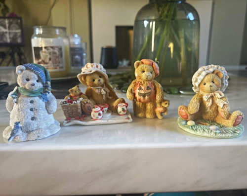 Cherished teddies 4pc set - cherished,