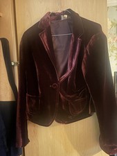 Merlot Velvet Jacket 