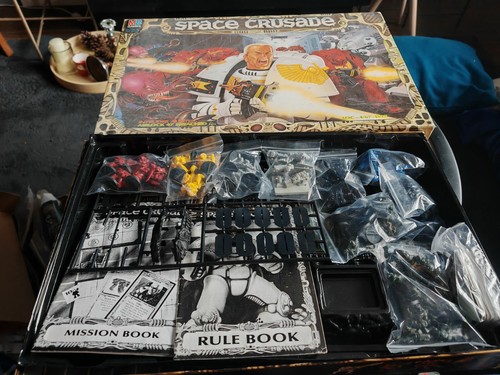 Space crusade games workshop - space,