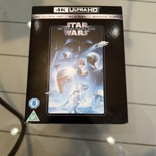 Star Wars The Empire Strikes Back 4k UHD Blu-ray With SLIPCOVER mint 3 Disc Uk