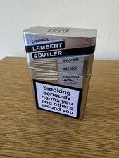 Lambert & Butler Silver Tin