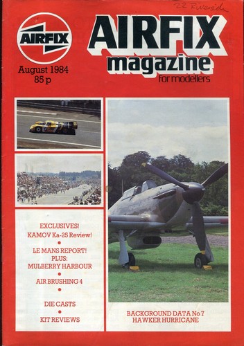 Airfix magazine 1984 august - airfix,