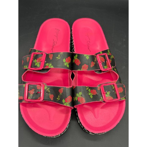 Betsey johnson slide - johnson, sandals