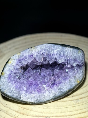 Natural amethyst geode cavity - natural,