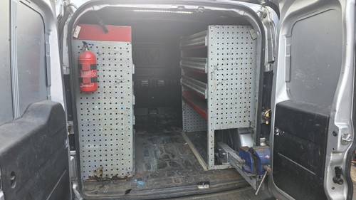 Van racking metal shelving - metal,