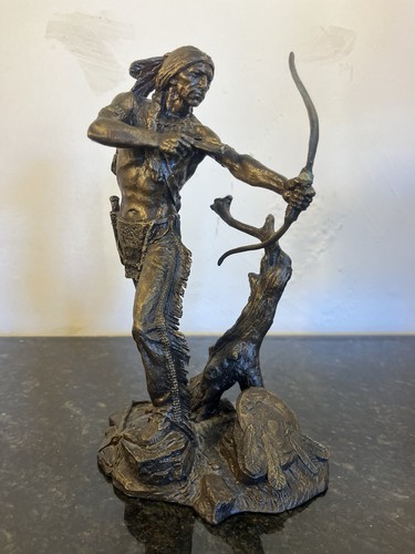 Franklin mint bronze sculpture - mint,