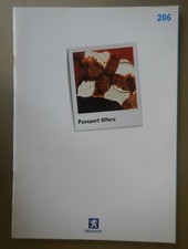 PEUGEOT 206 orig 1999 UK Mkt Offers Sales Brochure - GTi Roland Garros XS GLX LX