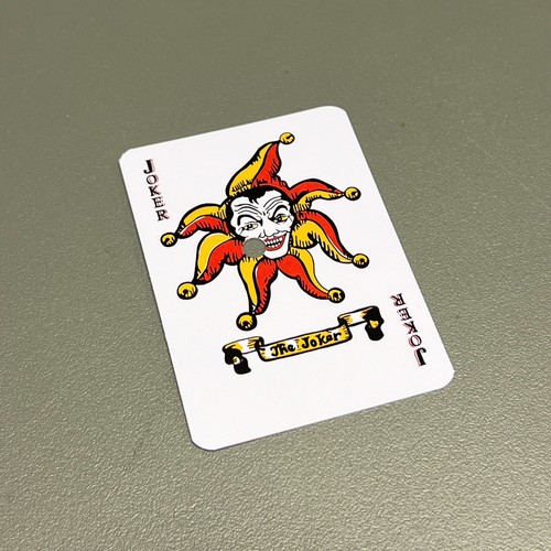 Batman 1989 joker playing card - joker,