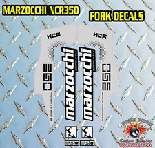 Marzocchi ncr350 fork stickers - fork,