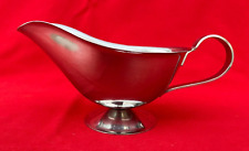 VINTAGE 1970s  18:8 STAINLESS STEEL GRAVY / SAUCE BOAT  - 8 FL OZ - SUPER CONDIT