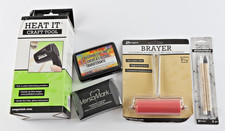 Ranger & TSUKIEKO Stamping Essentials - Heat Tool, Brayer, & More - Lot 4443