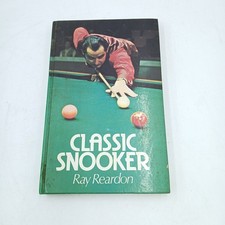 Classic Snooker By Ray Reardon Hardback Book Signed ISBN 0715372440 5th Print