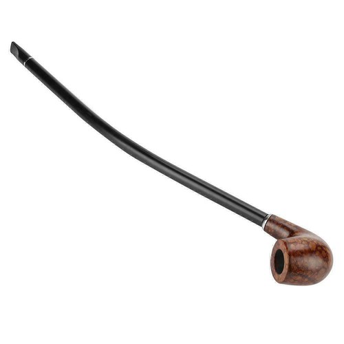 Wooden tobacco smoking pipe - wooden,