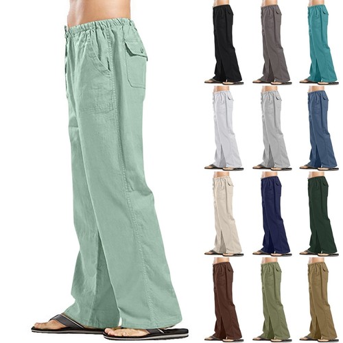 Mens casual baggy trousers - casual,