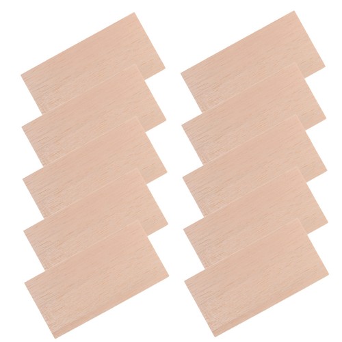 Set thin unfinished wood - of,