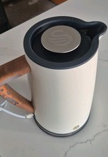 Swan Sk14610whtn Nordic 1.7L Jug Kettle Matte cream kitchen boiler water tea 