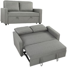 HOMCOM 2 Seater Sofa Bed Click