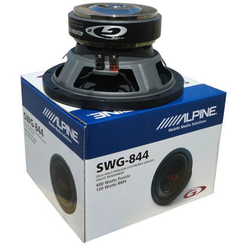 Subwoofer sub alpine - subwoofer,