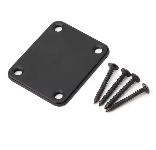 Black metal neck - neck, plate
