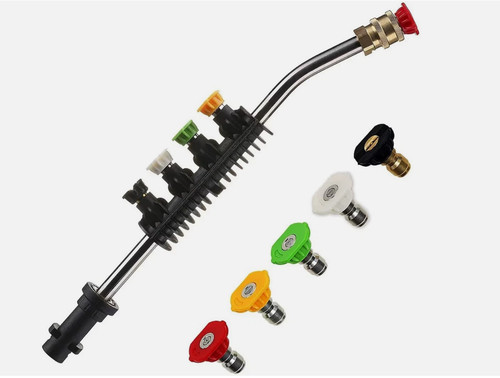 Nozzle spray lance angled - 5x,