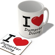 I Love Dumpster Diving - Mug