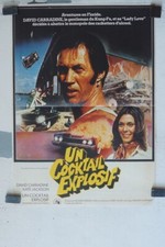 UN COCKTAIL EXPLOSIF POSTER ORIGINAL (40X60) DAVID CARRADINE - KATE JACKSON