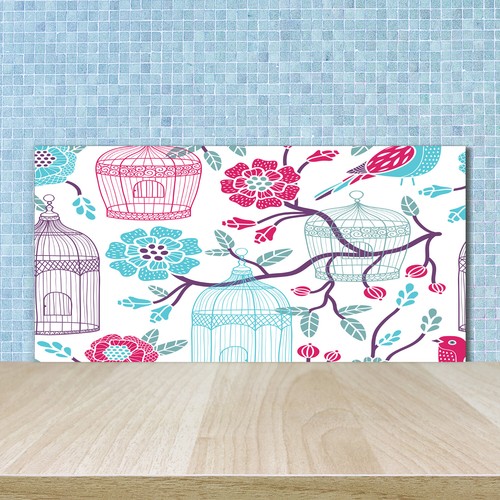 Tulup kitchen glass splashback - kitchen,