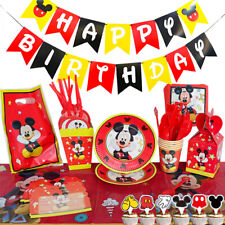 Red Mickey Birthday Party